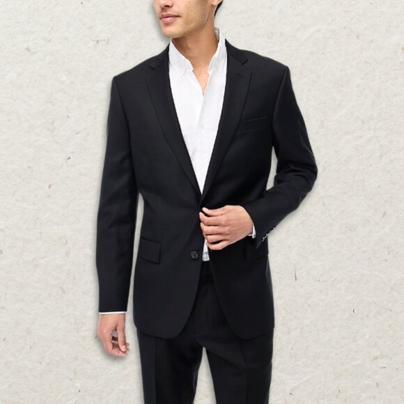 J Crew Thompson Other - J. Crew Thompson Suit Jacket Tailored Fit Premium Fabric Versatile Black 40R NWT